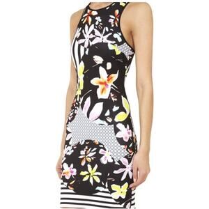 Clover Canyon Womens dress mixed pattern stripe Size Small